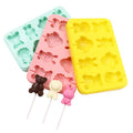 BPA Free Cute Animal Shape Silicone Candy Molds Chocolate Mold