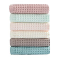 100% Cotton Waffle Bath Towel
