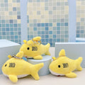 Wholesale 11cm Small Shark Plush Toy Soft Cartoon Keychain & Doll Promotional Gifts with Marine Animal Theme Marine Toy Keyring