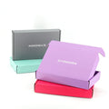 500grm Corrugated Recyclable Logo Pink Gift Packaging Shoes Clothes Box Paper Postal Mailer Shipping Boxes Gift Box