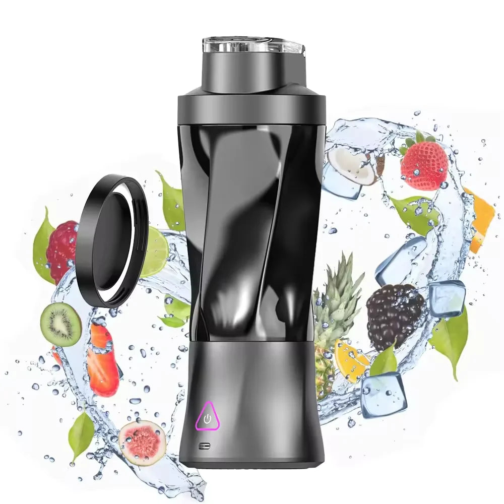 Smoothie Machine Electric Household Juice Maker Type C Rechargeable Usb Mini Hand Portable Fruit Blender