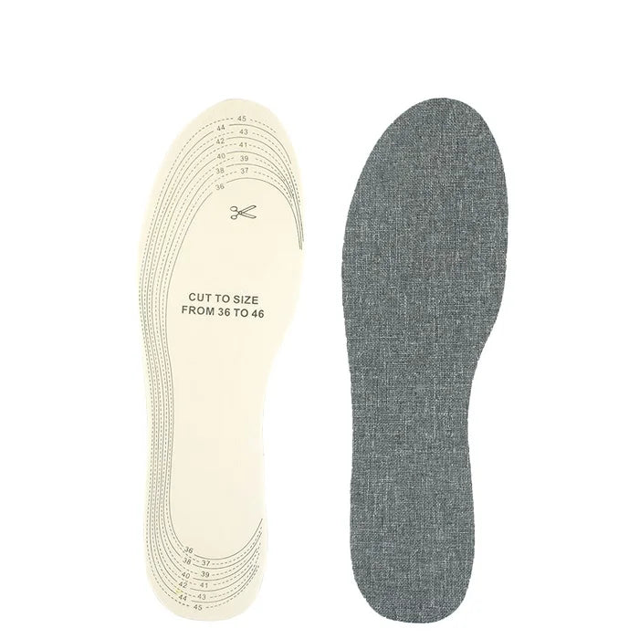 Plantillas Para Zapatos 3mm White Latex Insoles for Shoes Soft Comfortable Casual Inner Soles Insole for Shoe