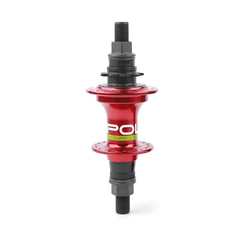 BH002 Polso BMX Hub 36H 9T 6Pawl 120sounds F14mm R3/8 Steel Axle Sealed Bearing BMX Bicycle HUB OLD Front 100mm / Rear 110mm