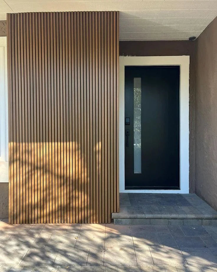 Factory Price Co-extrusion 3D Modern Outdoor WPC Wall Panels Flexible Waterproof Exterior Wall Cladding Panel