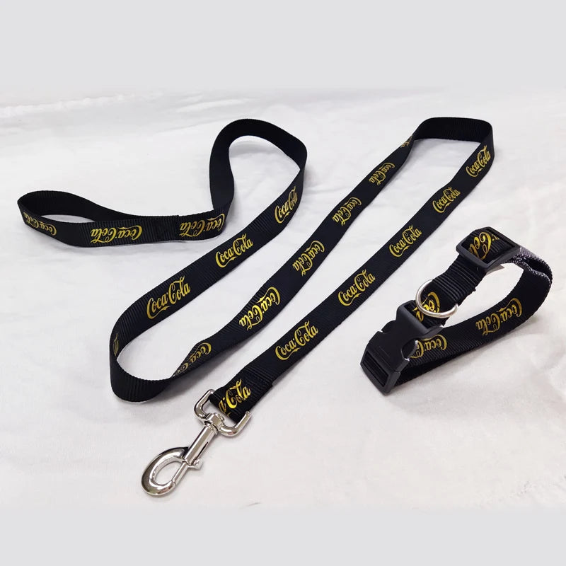 Custom Logo Nylon Dog Leash Personalized Pet Collar with Logo for Business & Promotional Gifts MegaBDM
