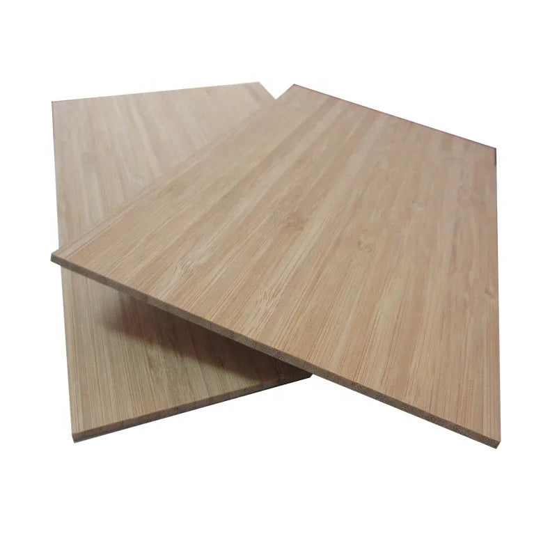Veneer Laminated 3mm 5mm E0 WBP Teak Surface Bamboo Plywood for Hotel Use and Laser Cutting