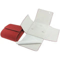 Custom Microfiber Velvet Lining Jewelry Boxes Magnet Button Folding Design Travel-Friendly Portable Packaging for Necklace