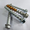 Large Mechanical Dacromet 110B Hot Dip Galvanizing Serrated Hex Flange Head Concrete Screw Anchor