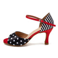 The Latest Fashion Beautiful and High-end 6205B-SD Women's High-heeled Satin Latin Ballroom Dance Shoes