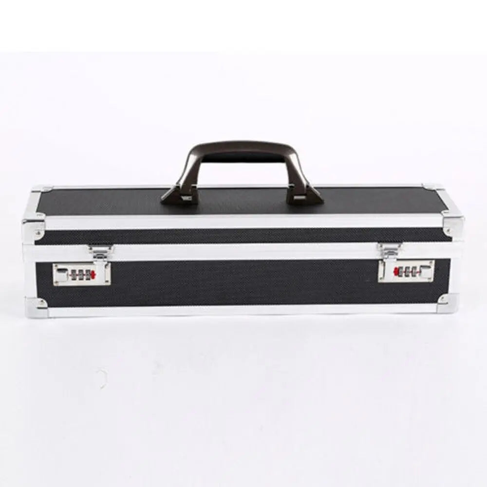 Aluminium Security Number  Chef Knife Roll Bag Tool Storage Case Holder