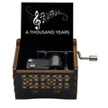 A Thousand Years Vampire Movie Hand Crank Wooden Wedding Romance Song Valentine Days Gift Can Be Custom Photo