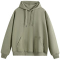 High Quality Custom Logo Long Sleeve Thick Cotton Warm Fleece Solid Pockets Customised Hoddie Hoddies for Men