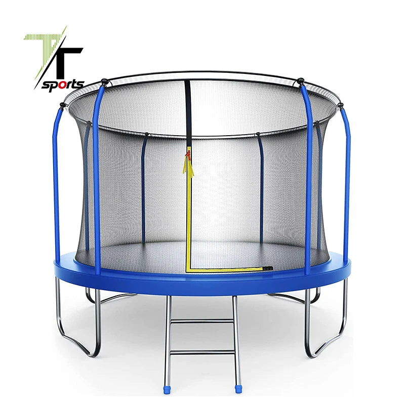Commercial Outdoor Professional Round Kids Trampoline With Safety Net