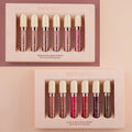 HANDAIYAN Matte Lipgloss Set Velvet Rose High Pigment Vegan Liquid Lipstick for Summer Beach Party Wedding Makeup Wholesale