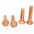 GB869 Solid Copper Countersunk Head Rivets DIN661 M2.0 M2.5 M3 M4 M5 M6 M8 Solid Copper Countersunk Head Solid Rivets