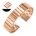 20mm 22mm Stainless Steel Solid Luxury Butterfly Buckle Strap for GT3/GT2 Pro for Gear S3/S2 Watch Band Custom Logo