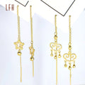 18k Hoop Earring Earrings Real Gold Round Earrings 18k Gold Au750 Gold Jewelry Real Gold 18k Real Gold Jewelry