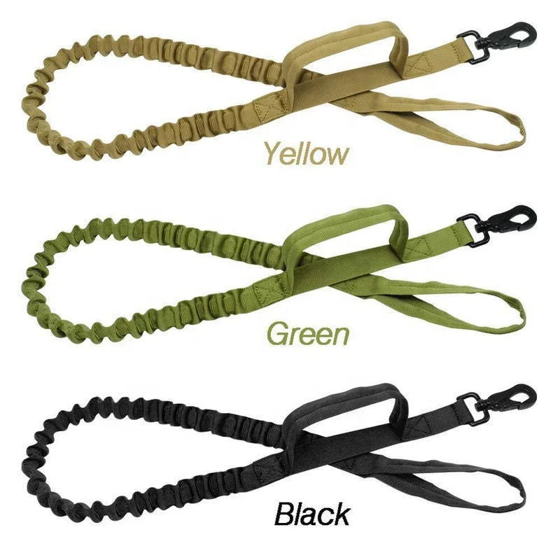 Hot Durable Large Dogs Collars and Leash Elastic Dog Leash