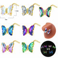 Gaby New Nose Piercing Spring Big butterfly Nose Rings Stainless Steel Nose Studs Piercing Wholesale Body  Jewelry