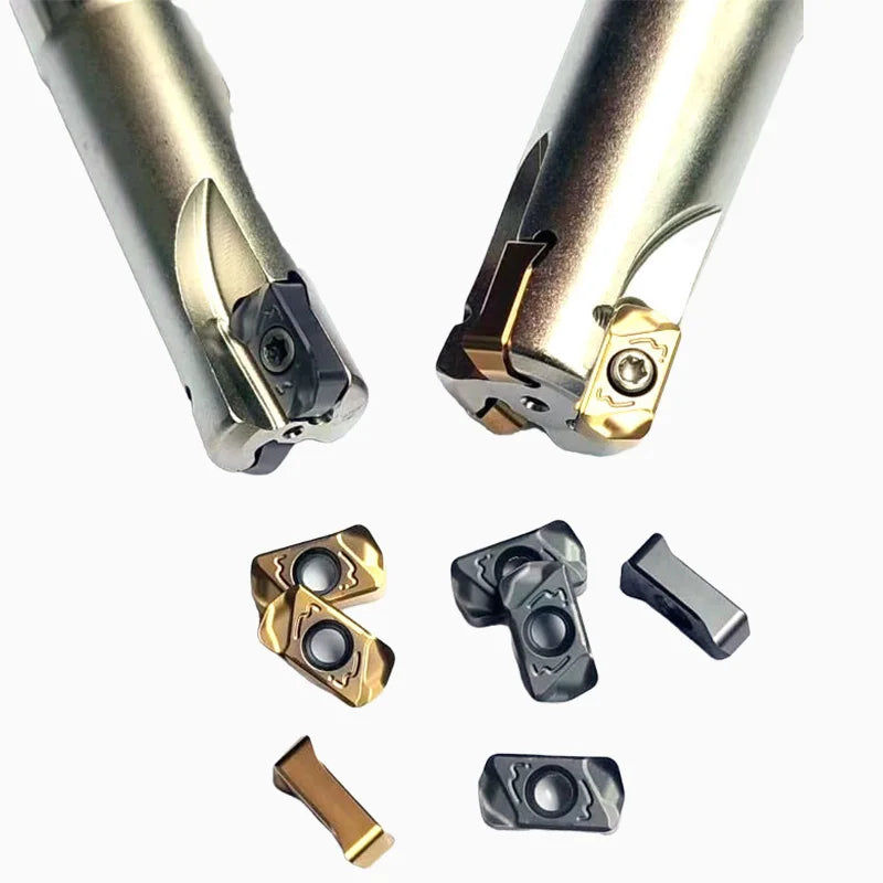 CNC Milling Tool EXN03R Double Sided Edge High Efficiency Fast Feed Milling Cutter Rod With Inserts LNMU0303ZER