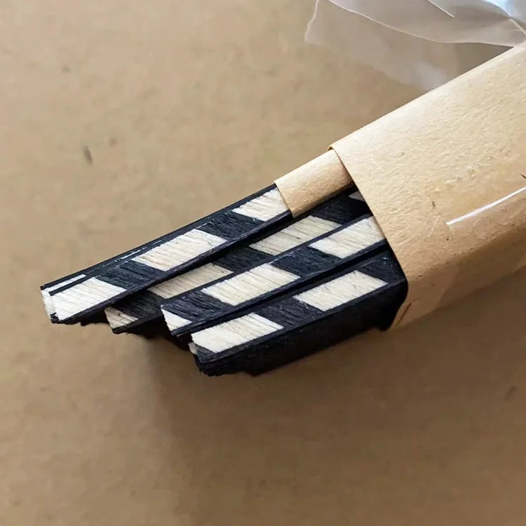 C-135 880*3.5*1.5mm Wood Binding Flexible Inlay Luthier Strip Guitar Purfling for DIY Guitar Parts