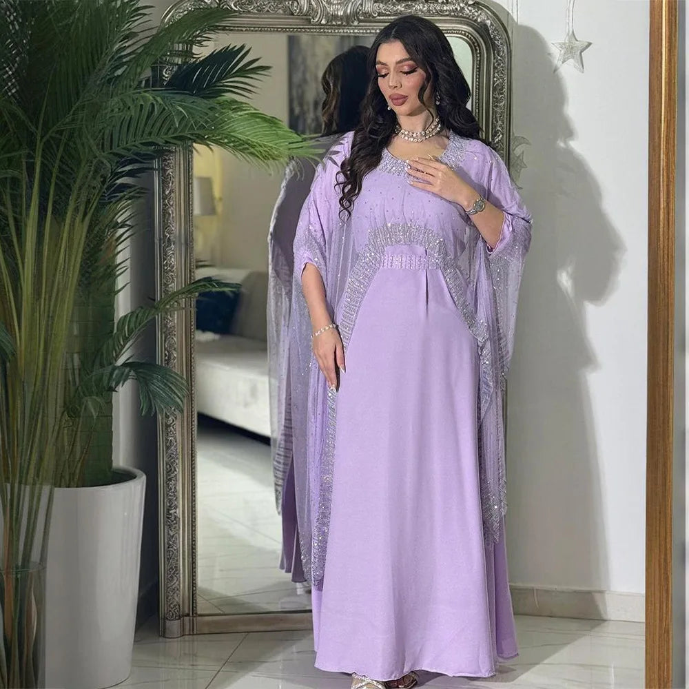 Modest EID Women's Abaya Islamic Clothing Dress