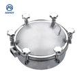 Aohoy Wholesale OEM Stainless Steel 304 Sanitary Manhole Cover High Pressure Tank Bulk Order for Pipe Fittings