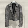New Coming Vintage Leather Women Jacket Genuine Sheepskin Leather Jacket