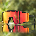 UV400 Sport Sunglasses Custom logo Printed Men Cycling Polarized Sunglasses for Men Women Outdoor Running Glasses