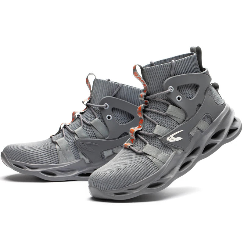 DianSen OEM ODM Customezed Sports Safety Shoes for Men Women Steel Toe Work Shoes Lightweight Breathable Zapatos De Seguridad