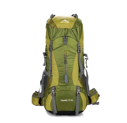 Customized Outdoor Hiking Backpack Waterproof Travel Backpack Trekking Running Rucksack 80L