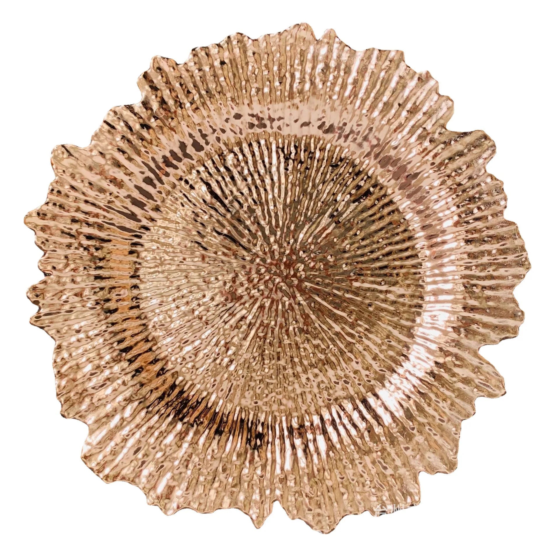 Irregular Plastic Plate Snack Serving Tray