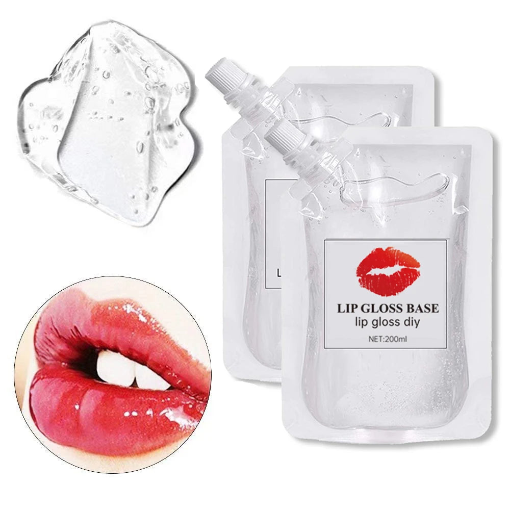 OEM High Quality DIY Lip Gloss Base Private Label Organic Vegan Lipgloss Clear Matte Versagel Lip Gloss Gel Bulk Wholesale MegaBDM