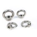 3/8-16 1/2" Stainless Steel 304/316 Plain Polished Industrial DIN582 Lifting Eye Nuts for Lifting Applications
