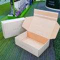 Free Design Adhesive Tear Strips Shipping Boxes Corrugated Underwear Gift Clothing Packaging Box Carton Mailer Box for Dress