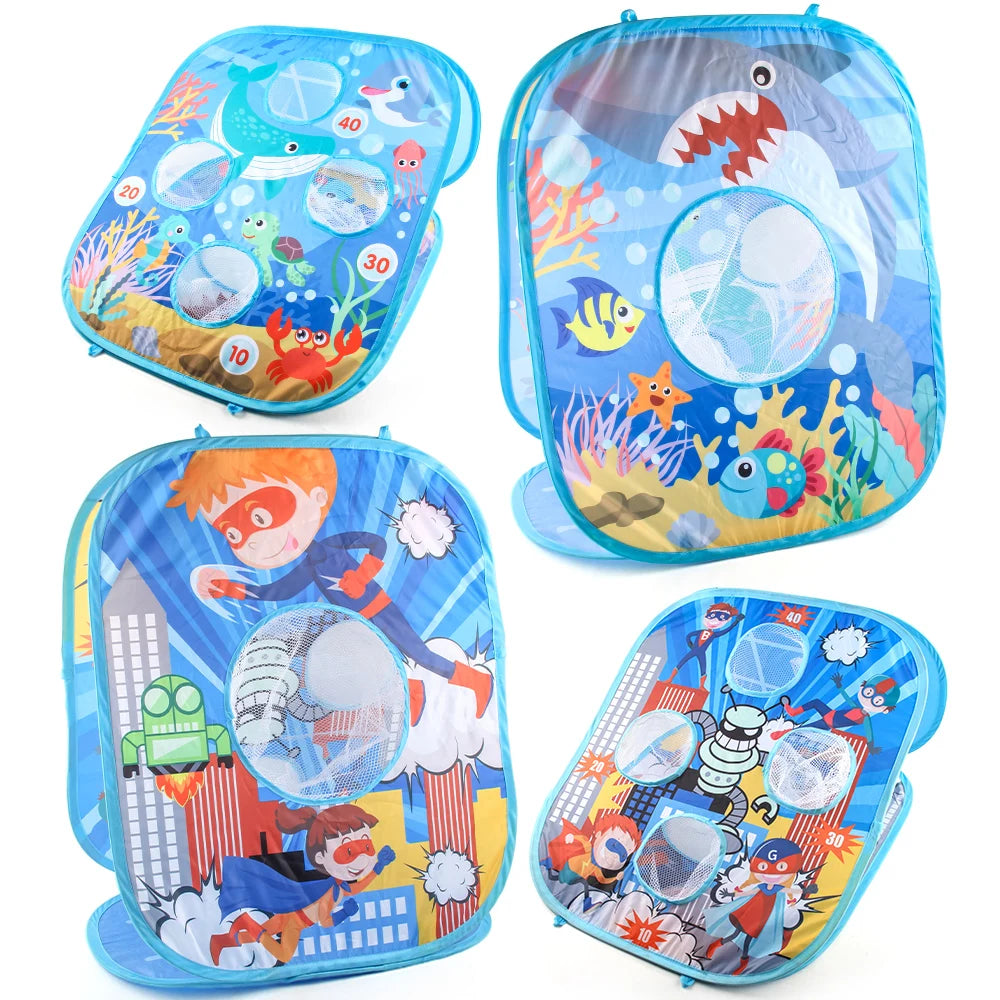 Children's Sandbag Toys Throwing the Game Outdoor Indoor Sport Toy Set Tossing Game