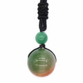 2026 Natural Indian Agate Beads Ball Pendant Transfer Lucky Crystal Jewelry Energy Gift Folk Crafts
