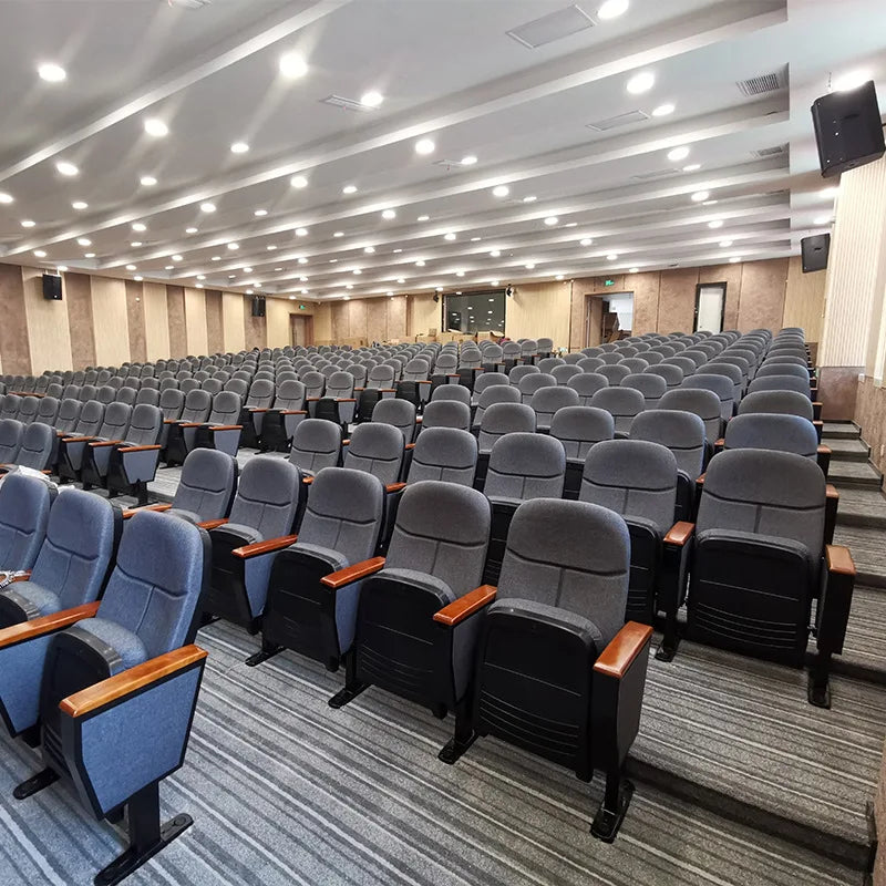 Cheap Price Fabric Auditorium Chair for School Theater & Cinema Use