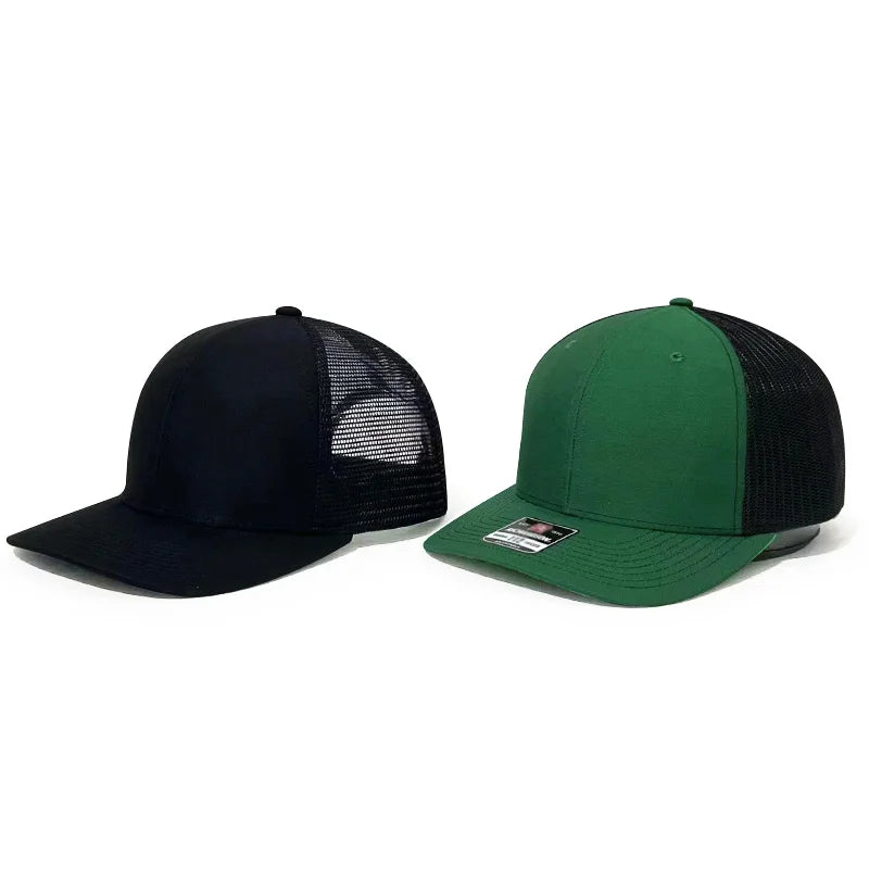 Manufacturer Custom 6 Panel Blank Mesh Baseball Snapback Cap for Men 112 Trucker Cap Gorras Trucker Hat