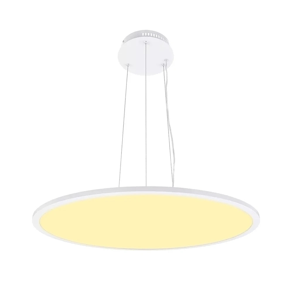D500MM Suspended Ceiling Ultra Thin Round Curve Lamp 42W LED Panel Light