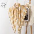 Fashion Design Floral Cotton Polyester Crinkle Printed Square Scarf Wrinkle Hijab Muslim Women Tudung Pleated Shawl