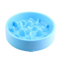 Anti Choke Pet Dog Feeding Food Bowls Safety  Plastic Bowls for Pets Slow Food Bowls