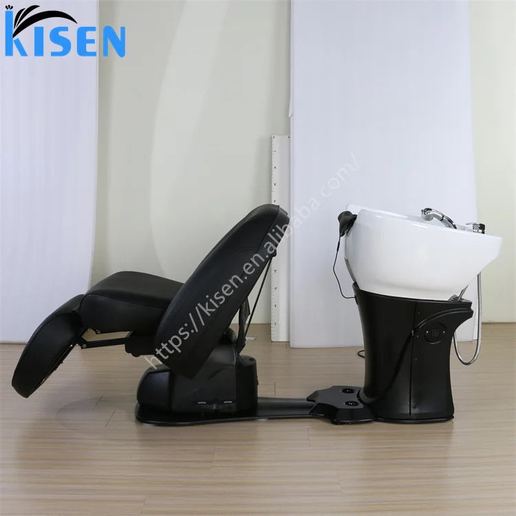 2025 Factory Wholesale Luxury Salon Shampoo Chair Japanese Head Spa Electric Intelligent Spa Massage Table Head Spa Shampoo Bed