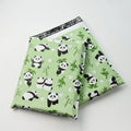 IN-stock Poly Mailers Big Size Ink Flower Printing Shipping Mailing Bags for Clothing Shipping