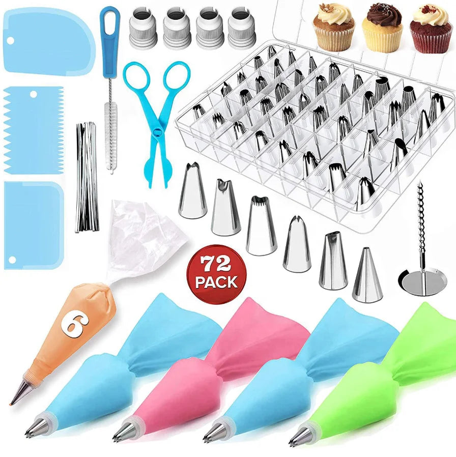 ice cream Small Cake Decorating Icing piping tip cake decorating supplies russian tips icing piping nozzles set
