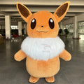The Eevee Costume Made in Furry Material for Adults Eevee Pikachus' Mascot Costume Inflatable 2.6m