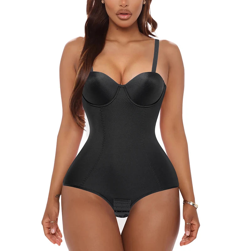 Latest Bodysuit Soft Smooth Breathable Daily Wear Push up Chest Butt Lifter Body Shaper Women Shapewear