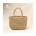 Ins Ladies Femme Handmade Summer Wholesale Woven Beach Kids Reusable Straw Bag Handbags