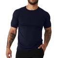 Running Men's Short Sleeve T-Shirt Sweat Athletic Running Breathable Gym T Shirt for Men Casual Men Sport Solid Color T Shirt