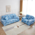 Hot Sale Elastic Stretch Polyester Couch Sofa Covers for 3-Seat Sofas with Matching Cushion Covers